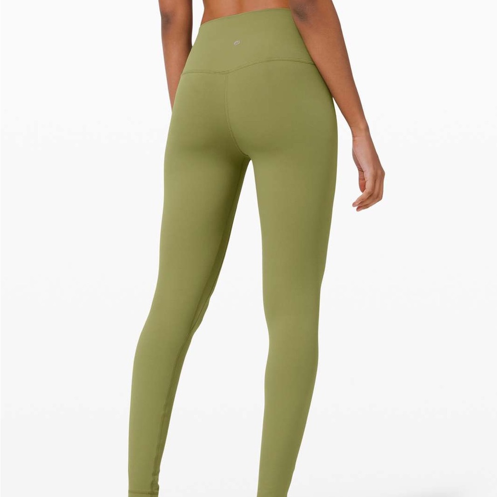 Green Lululemon Align Leggings